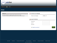 Tablet Screenshot of mikinet.co.uk